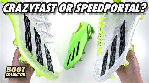 adidas x crazyfast vs speedportal.